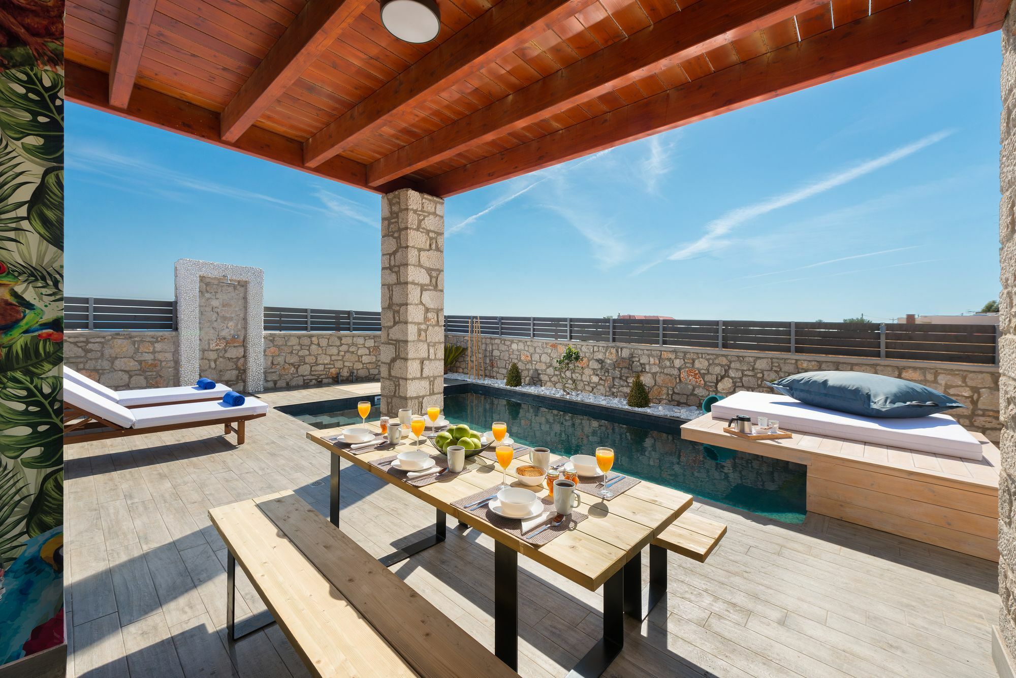 Southrock Villas Lakhania Exteriér fotografie
